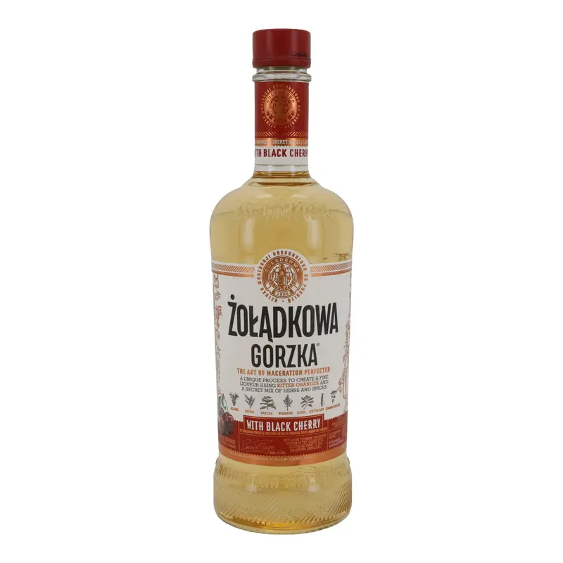 Żołądkowa Gorzka Likör | Mit Schwarzkirsche | 28 % vol | 500 ml | Polen