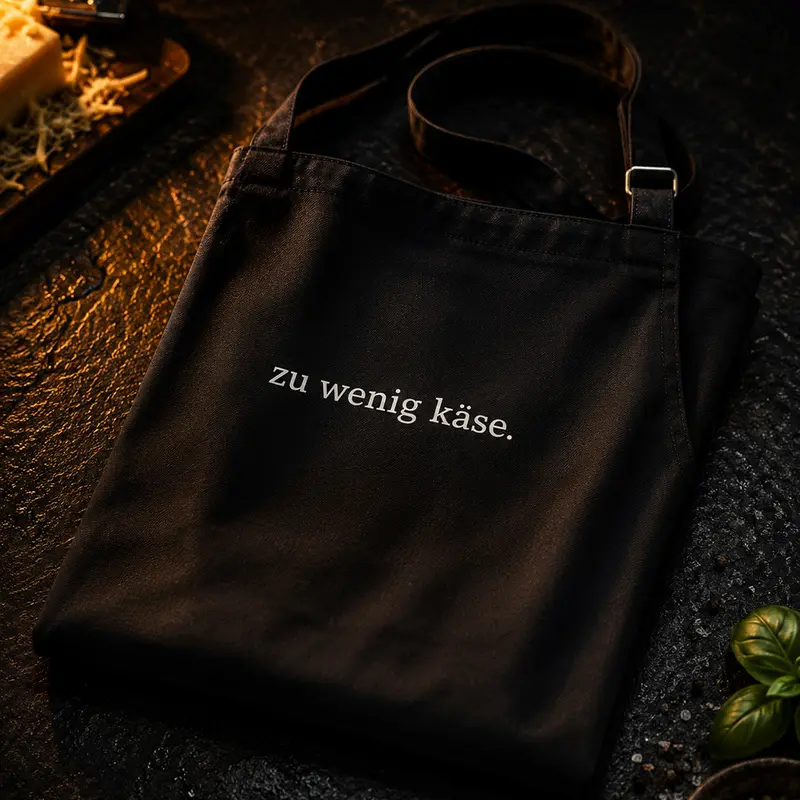 ZU WENIG KÄSE - Kochschürze