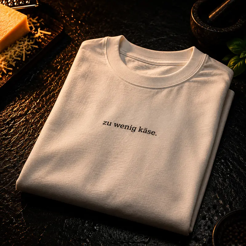 ZU WENIG KÄSE - Premium Shirt Oversize